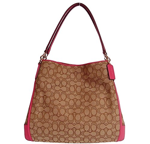 Coach Signature Phoebe Tote Carryall Handbag Shoulder Bag