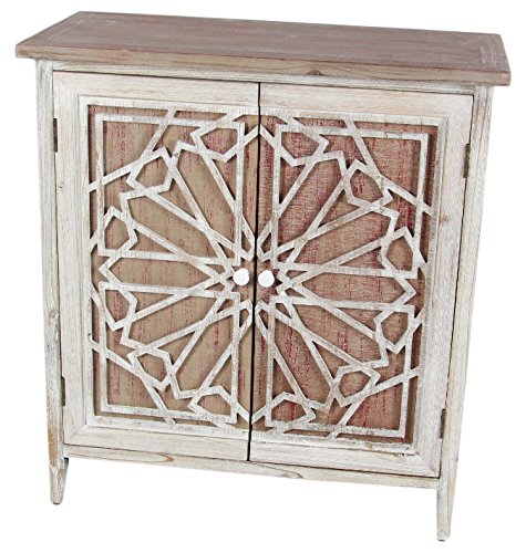 Algopix Similar Product 11 - Benzara Boomer Wood Cabinet