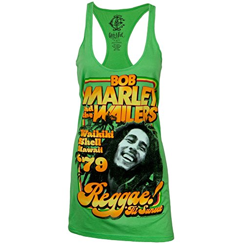 Bob Marley - 1979 Reggae Juniors Racerback Tank Top