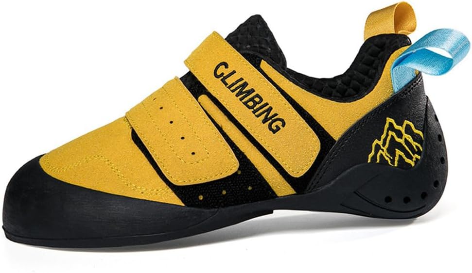 Mens Womens Youth Rock Climbing Shoes Slip On Bouldering Gym Sports Trainers Lightweight Professional Beginners Climbing Sneakers_vogvips.com
