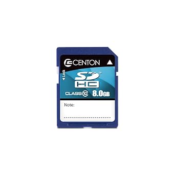 Centon 8 GB Class 10 SDHC Flash Memory Card 8GBSDHC10