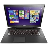 Lenovo Y70-70 - Portátil táctil de 17.3" FullHD (i7-4710HQ, 16 GB de RAM, Disco HDD de 1 TB, GeForce GTX 860M de 4GB, Windows 8.1), Color Negro - Teclado QWERTY Español