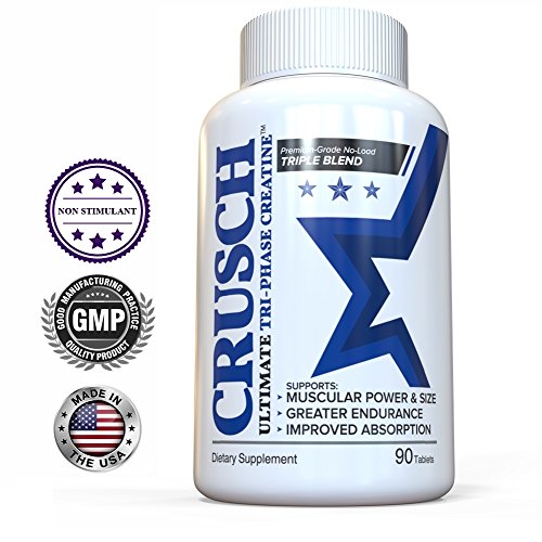 Best Creatine To Build Muscle Fast - CRUSCH Ultimate Tri-Phase