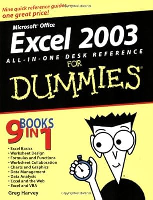 Excel 2003 All-in-One Desk Reference For Dummies