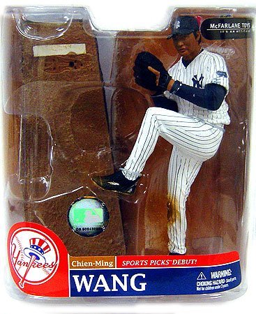 McFarlane Toys, MLB Series 20, Chien-Ming Wang Exclusive Figure New York Yankees Pinstripes