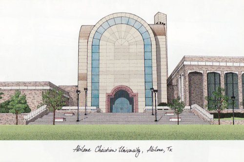 Algopix Similar Product 19 - Campus Images TX969 Abilene Christian