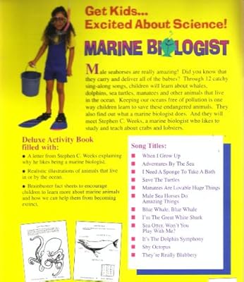 I'd Like To Be A Marine Biologist (Book & Cassette)