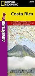 Costa Rica Adventure Travel Map (Trails Illustrated)