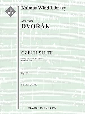Czech Suite for Wind Ensemble, Op. 39/B. 93: Score