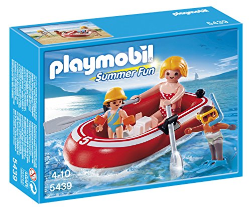 PLAYMOBIL Swimmers with Raft Playset