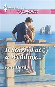 It Started at a Wedding... (Harlequin Romance Large Print)