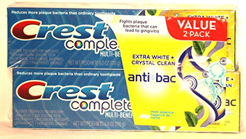 

Crest Complete Multi-benefit 6.0 Oz. 2 Pack Toothpaste