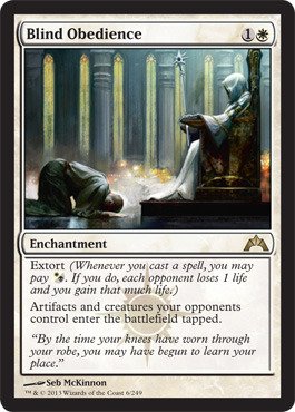 Magic: the Gathering - Blind Obedience (6) - Gatecrash