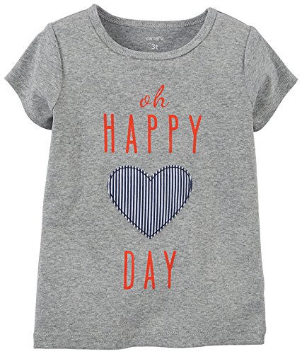 Carter's Little Unisex Child Graphic Tee (Toddler/Kid) - Heather