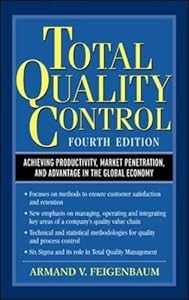 Total Quality Control 4th edition by Armand V. Feigenbaum
