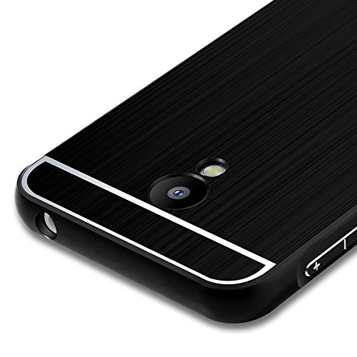 Negro Aluminum Bumper Funda PC Back Case y Protector de Pantalla Para Meizu M2 (no es compatible con Meizu m2...