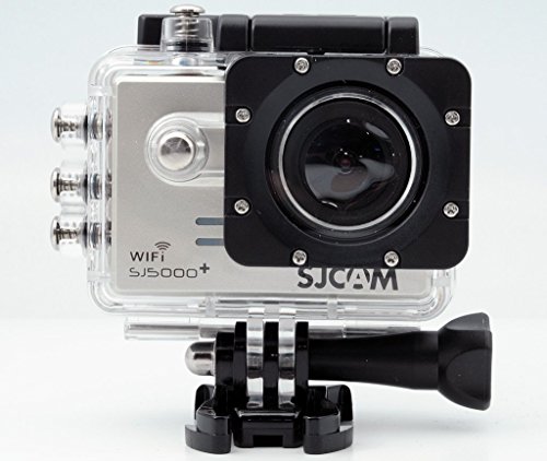 SJCAM original Cámara Deporte SJ5000 Plus WiFi + Carcasa Resistente Agua (16MP 1.5 Pulgadas 1080P 60FPS con Lente Gran Angular...