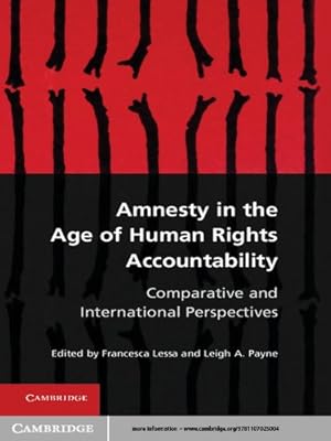 Amnesty in the Age of Human Rights Accountability: Comparative and International Perspectives