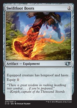 Magic: the Gathering - Swiftfoot Boots - Commander 2014