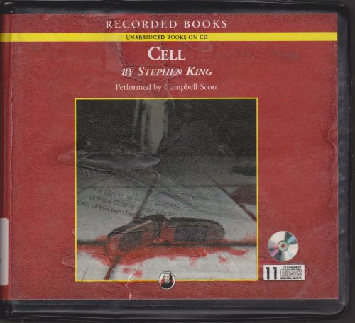 Cell By Stephen King Recorded Books 11 Unabridged CDS by Stephen King