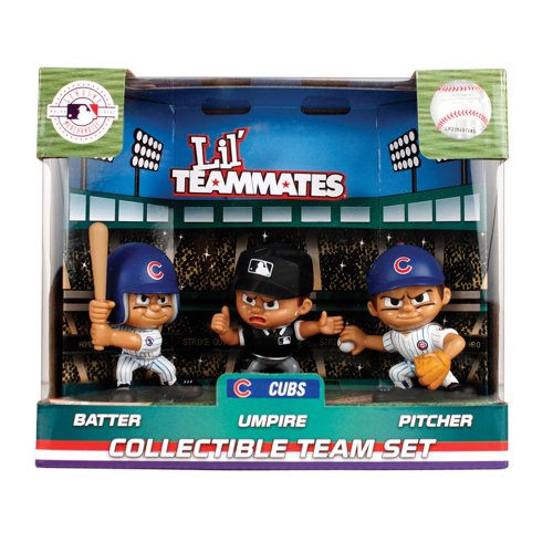 MLB Chicago Cubs Lil' Teammates (Pack of 3)