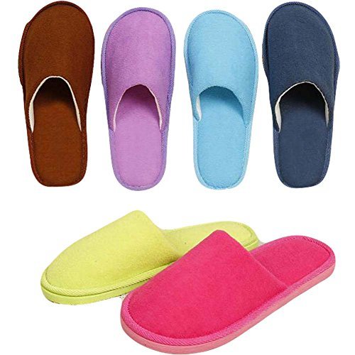 Warm and Soft House Slipper Unisex Candy Color Indoor Shoes