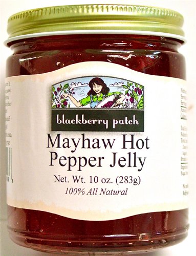All Natural Mayhaw Hot Pepper Jelly, 10 oz