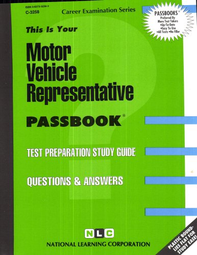 Motor Vehicle Representative by Jack Rudman