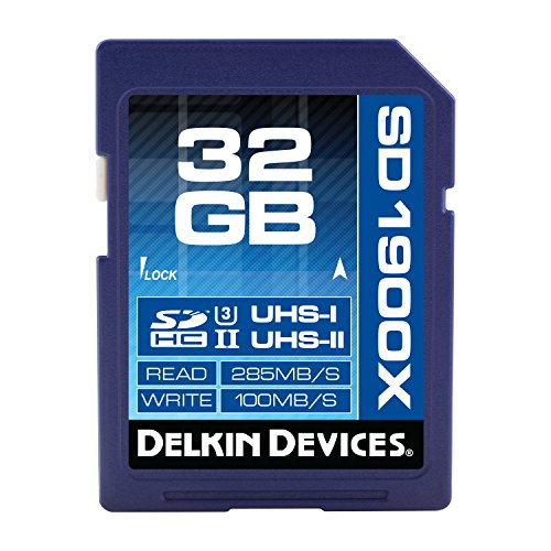Algopix Similar Product 7 - Delkin 32GB SDHC 1900X UHSI U3