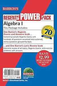 Algebra I Power Pack