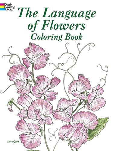 The Language of Flowers Coloring Book by John Green