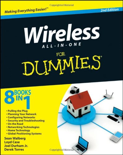 Wireless All In One For Dummies by Sean Walberg  ,