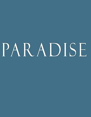 Paradise: Decorative Book to Stack Together on Coffee Tables, Bookshelves and Interior Design | Add Bookish Charm Decor to Your Home | Stack Deco ... Your unique Fashion Design style | Paradise