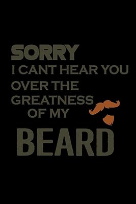 Sorry I Can't Hear You Over The Greatness Of My Beard: 110 Game Sheets - 660 Tic-Tac-Toe Blank Games | Soft Cover Book For Kids For Traveling & Summer ... 9 In | 15.24 X 22.86 Cm | Single Player | Fu