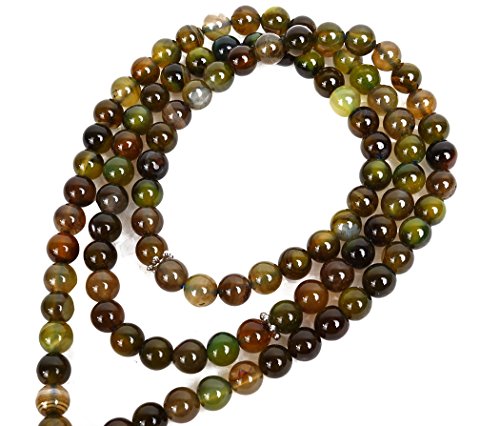 

ALIYA-HADIYYAH Islamic Prayer Beads Muslim Tasbih 8MM*99 Agate