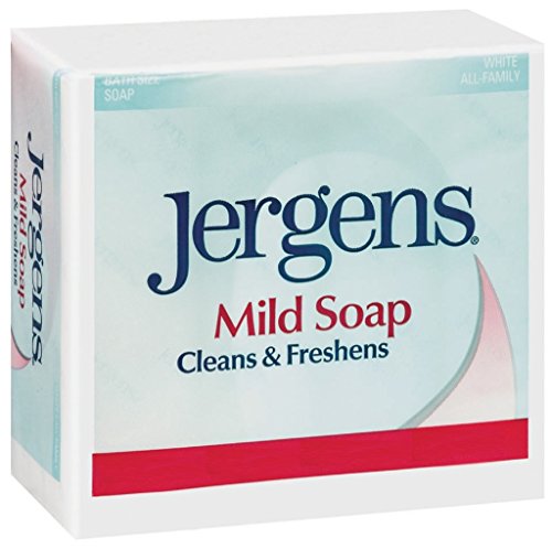 Jergens Mild Bath Soap, 4.5 - Ounce Bars, 4-count