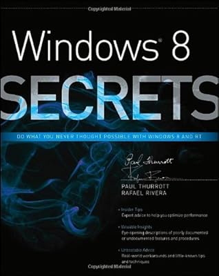 Windows 8 Secrets