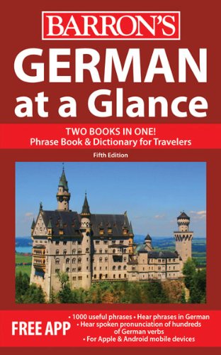 German at a Glance: Foreign Language Phrasebook & Dictionary by Henry Strutz