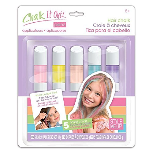 Algopix Similar Product 12 - Style Me Up  Girls Hair Chalk Set 