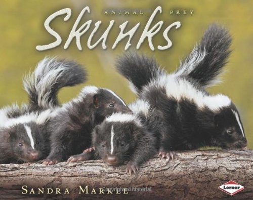 Skunks (Animal Prey) by Sandra Markle