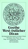 West-östlicher Divan (insel taschenbuch) - Johann Wolfgang Goethe