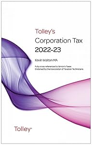 Tolley's Corporation Tax 2022-23 Main Annual