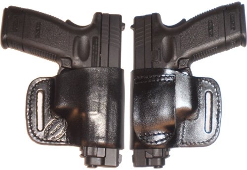 

S&W 340PD Pro Carry Belt Ride Gun Holster Right Hand Black