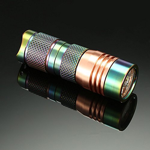 Astrolux S41S Colored 4x Nichia 219B XP-G3 XP-G2 A6 1600LM Mini LED Flashlight Torch Handheld Flashlight with Lanyard & Clip for Outdoor Activities