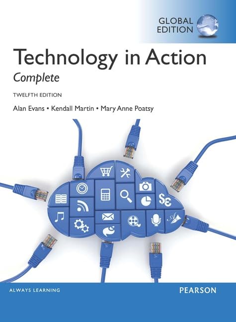 Technology In Action Complete, Global Edition by Alan Evans