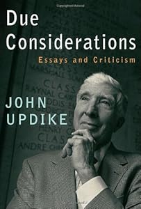 Due Considerations: Essays and Criticism