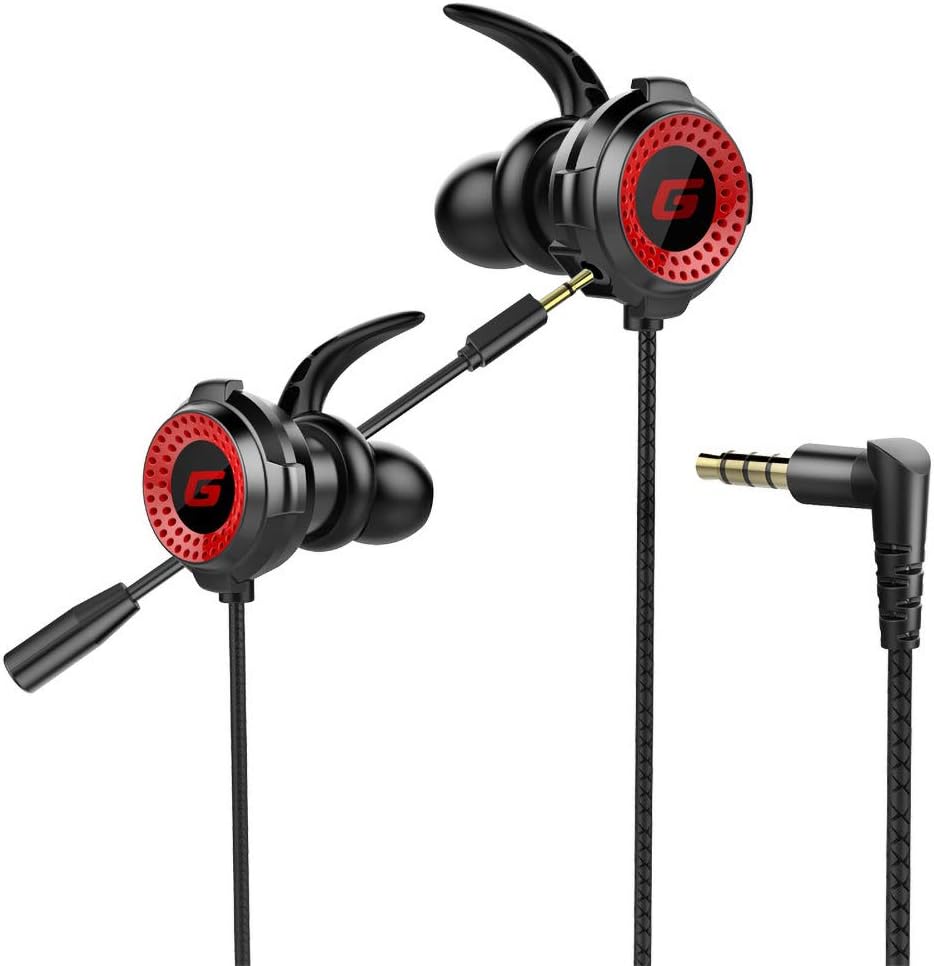 Cuffie gaming cablate in-ear con microfono per pc e smartphone_voghion.com