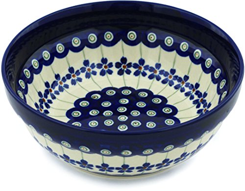 Algopix Similar Product 8 - Polish Pottery Bowl 7inch Flowering
