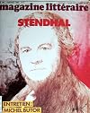 MAGAZINE LITTERAIRE N° 191. STENDHAL