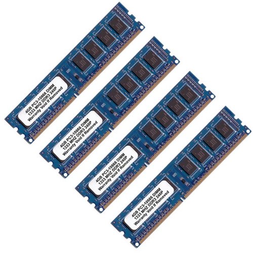 Komputerbay 16GB (4 X 4GB) DDR3 DIMM (240 pin) 1333Mhz PC3 10600 / PC3 10666 (88824) 16 GB Komputerbay 16GB (4 X 4GB) DDR3 DIMM (240 pin) 1333Mhz PC3 10600 / PC3 10666 (88824) 16 GB